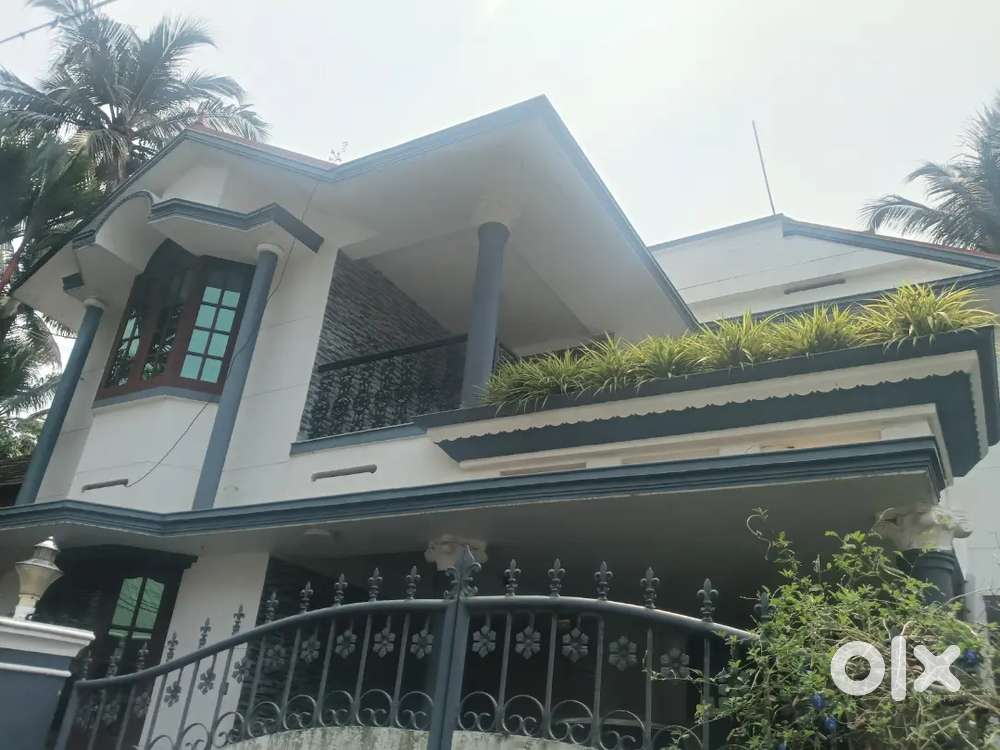 2 bhk semi - furnished first floor house for rent only family.