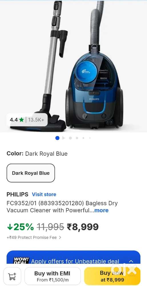 Philips vaccum cleaner