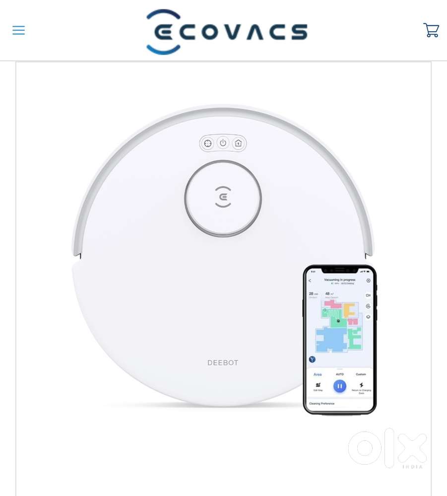 Robot Vacuum Cleaner - 8000Pa, 300min Runtime