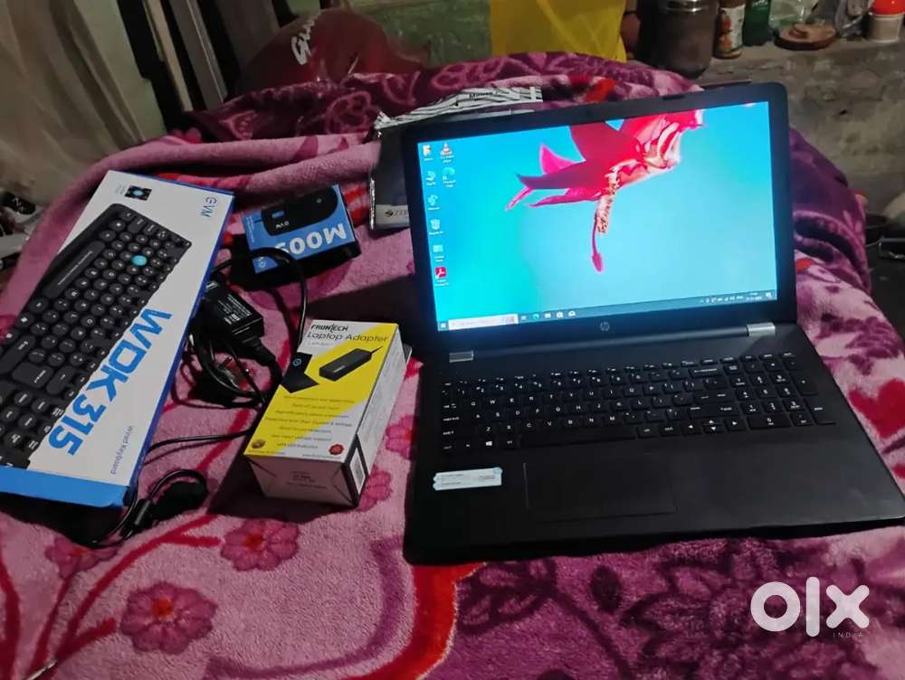 Hp laptop 15 I3  6TH 4G 1TB HDD