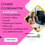 Hiring  COURSE COORDINATOR