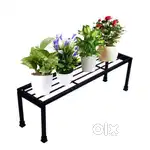 PLANT STAND/FIBER SHED/IRON GATES