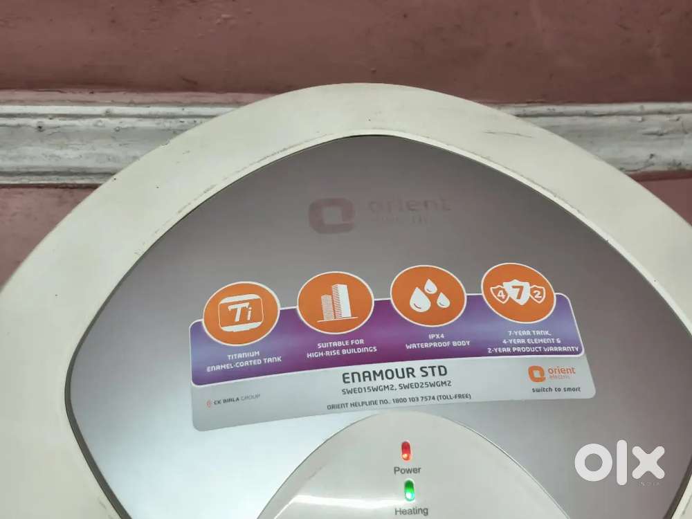 25 LITRES ORIENT ELECTRIC WATER GEYSER