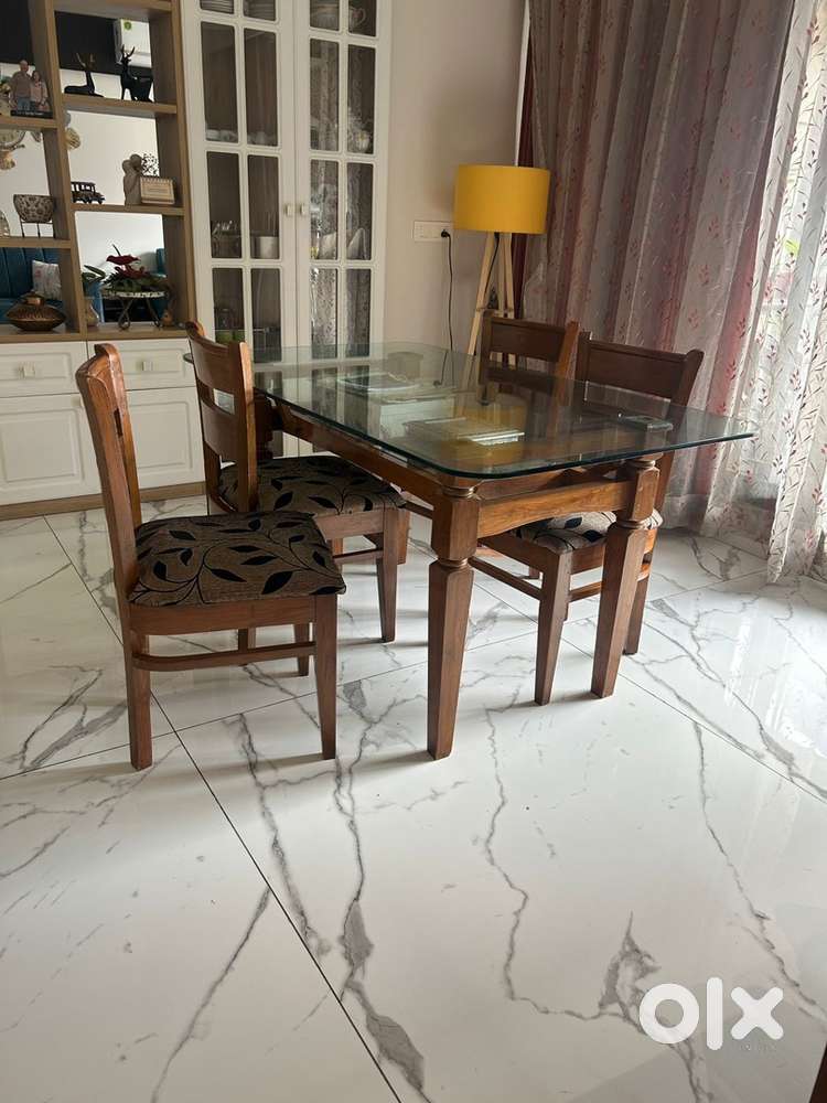 Teakwood dining table