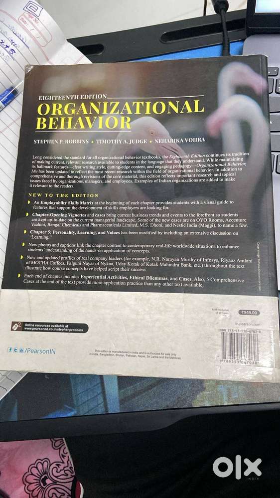EIGHTEENTH EDITION. ORGANIZATIONAL BEHAVIOR