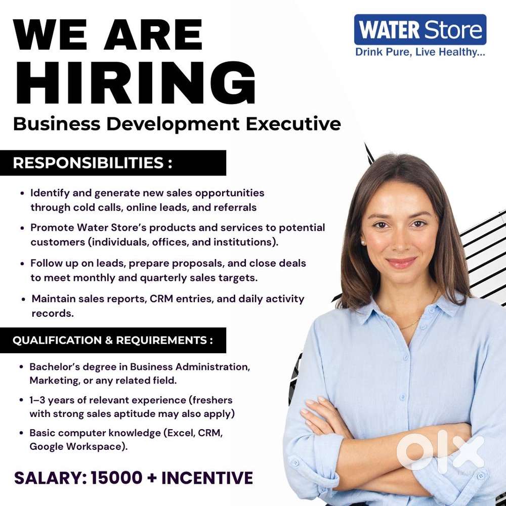 WANTED BUSINESS DEVELOPMENT EXECUTIVE