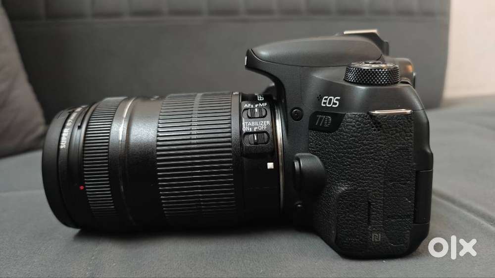 anon EOS 77D + 18-135mm Lens + 50mm Prime + Original Battery & Charger