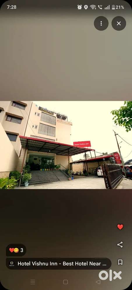 1-Front office Receptionist and 1-House Keeping for Hotel