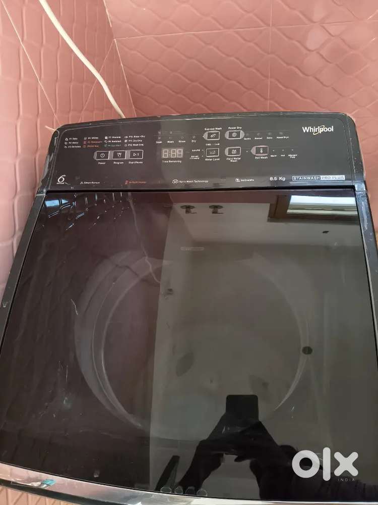 Whirlpool washing machine stainless pro