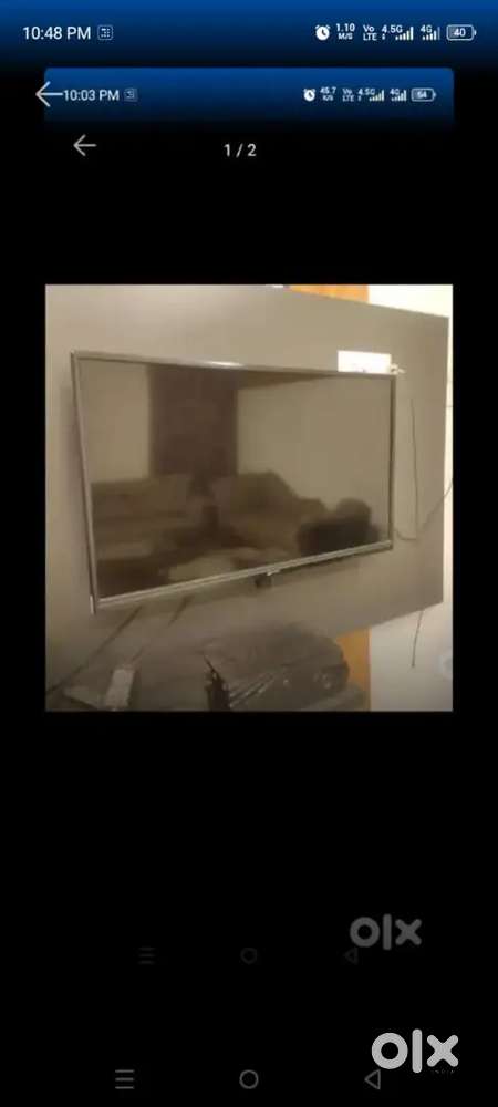 42 inch LED Tv Running condition with remote Television Flat TV