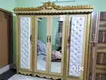 Wardrobe for sale very good condition hardwood material size 7×7