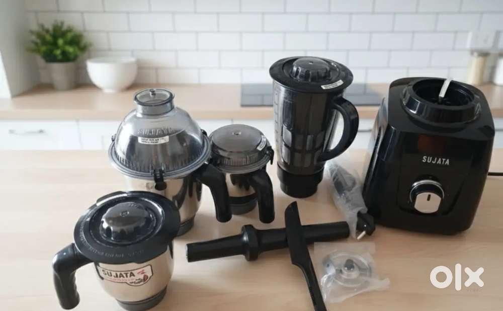 Sujata Mixer Grinder 1000W (2025 Model) – Brand New - 1 year guarantee