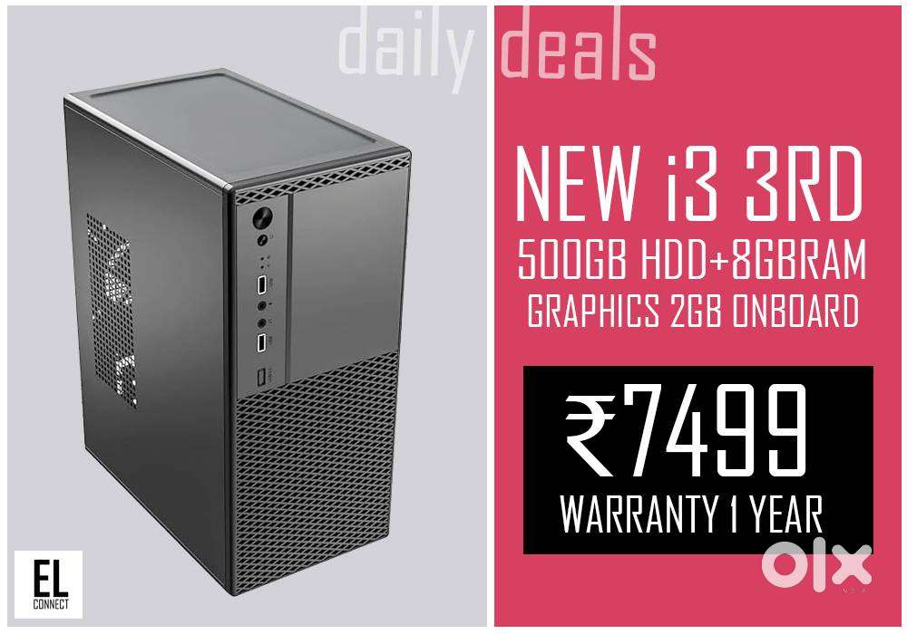 computer desktop cpu  warranty 1 year  offer sales  NEW