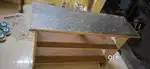 Wooden glass rack