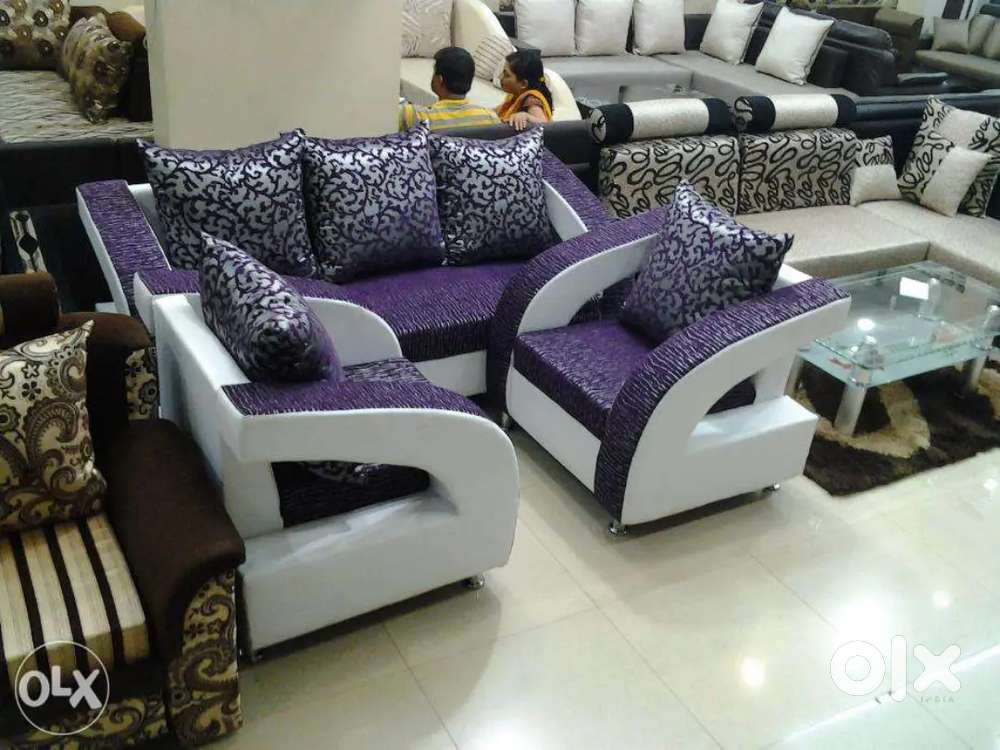 Nagpur Furniture Zone, Modern 5 Seater Sofa Set, Direct From Factory