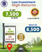 Open plots for sale Bhongir