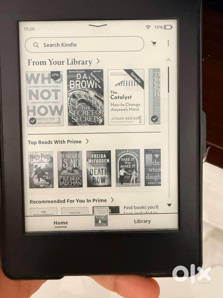 Amazon Kindle Paperwhite 7th Gen – Great Condition, Pocket Library!