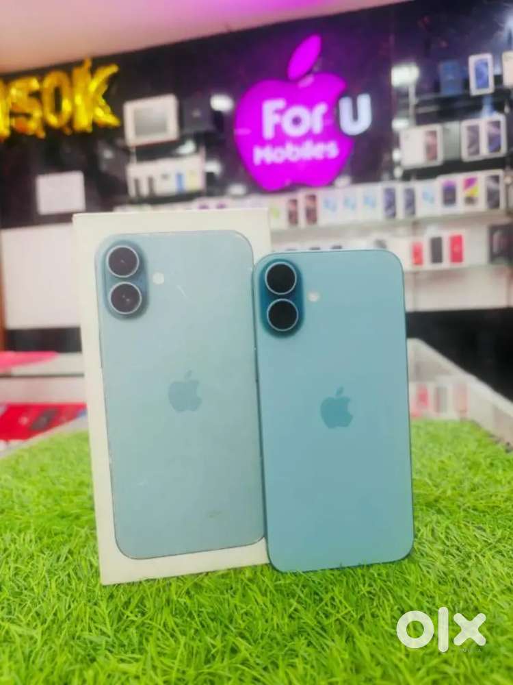 I phone 16 plus 256gb (9 month warranty available ) Emi available