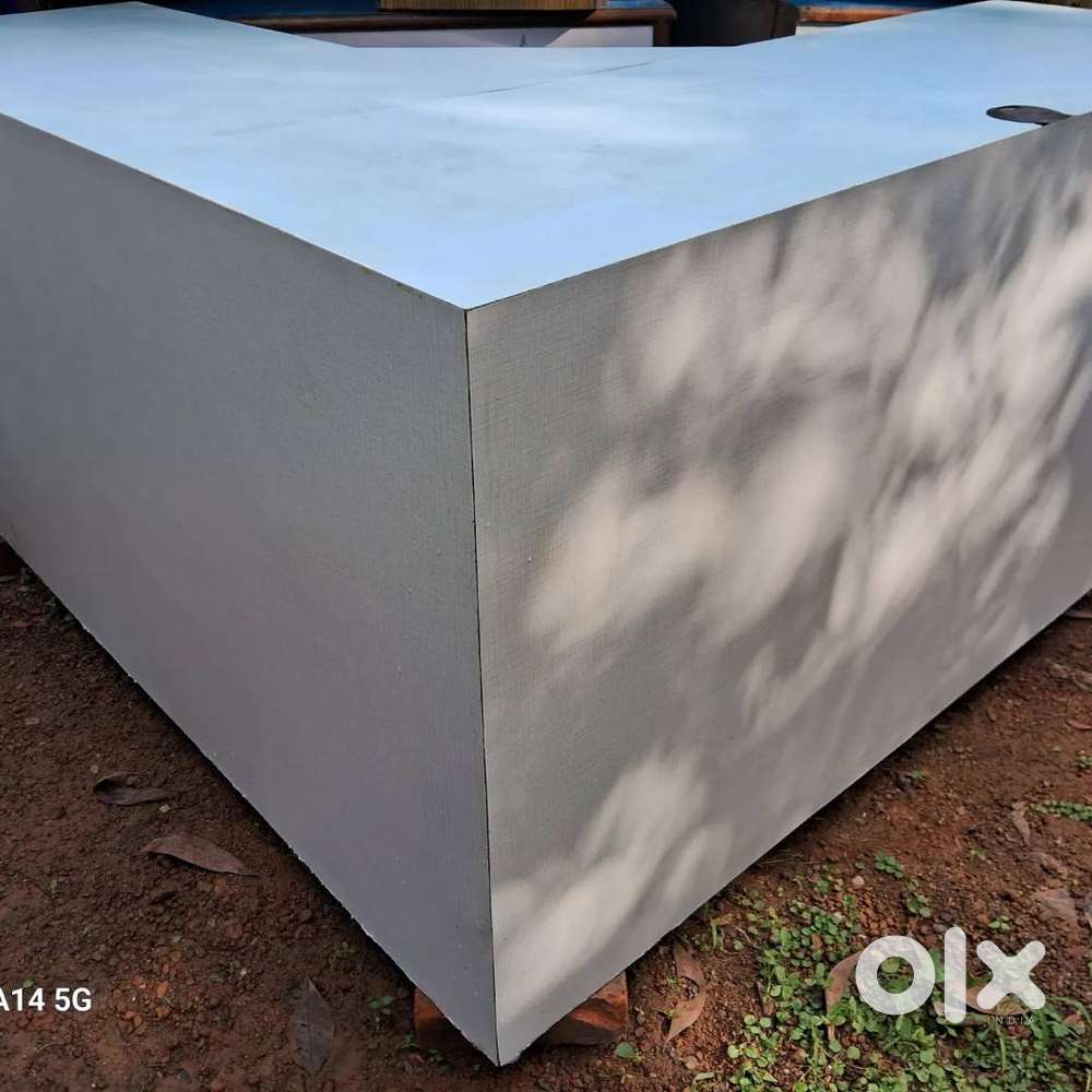 Bank Used office / reception tables, rack, wooden glass door sale