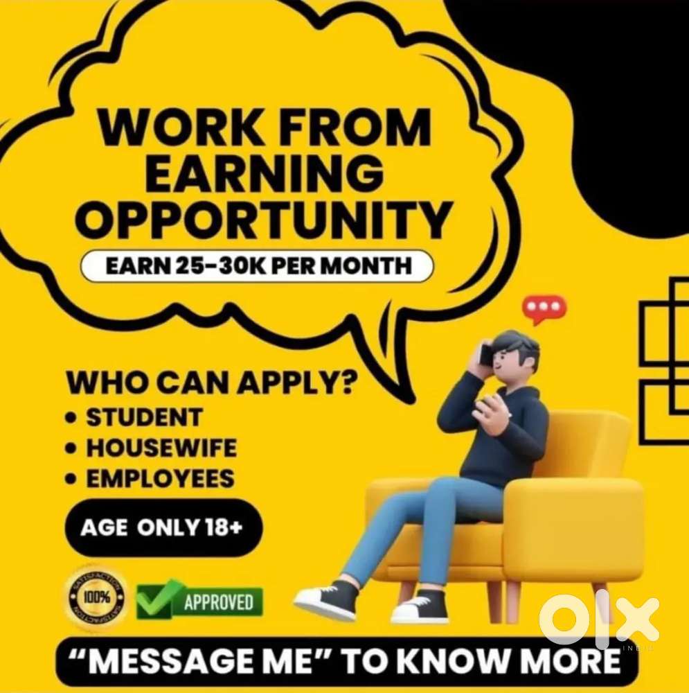 Online work from home opportunity