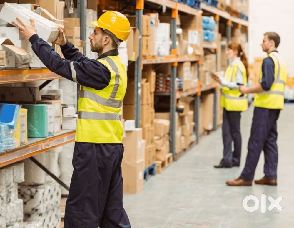 Packaging and Scanning Staff