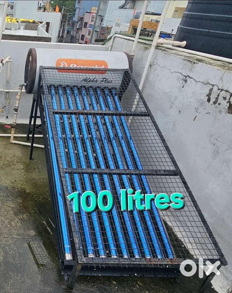 Solar water heater 100 litre top condition