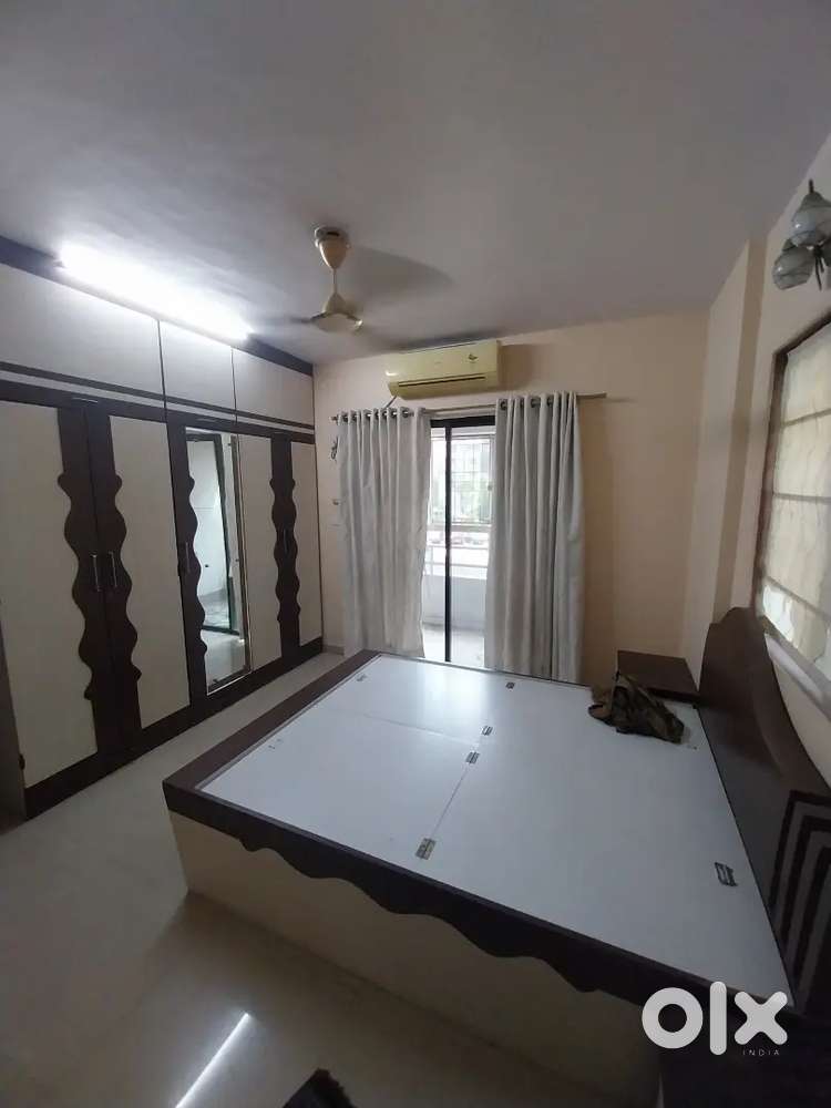 Semi furnished 2BHK flat available for rent
