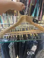 Wooden Hangers and Plastic hangers