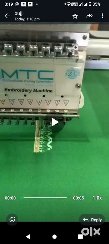 Embroidery meachine