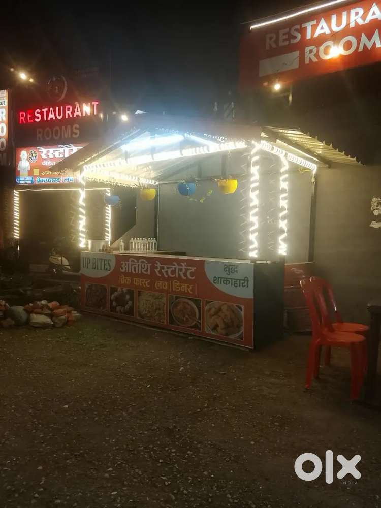 Hut for restaurant