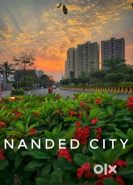 Fresh New 3 bhk flat immediately for sale Nanded City