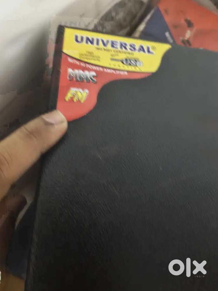 2  speaker heavy with amplifier universal brand