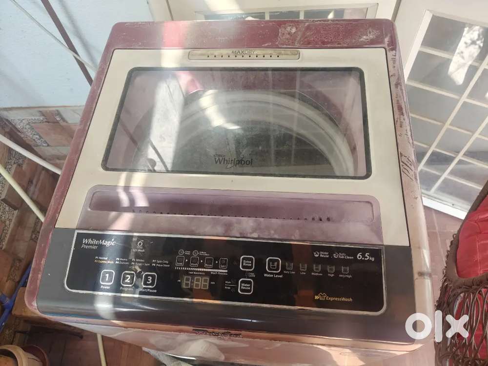 Whirlpool top loading washing machine