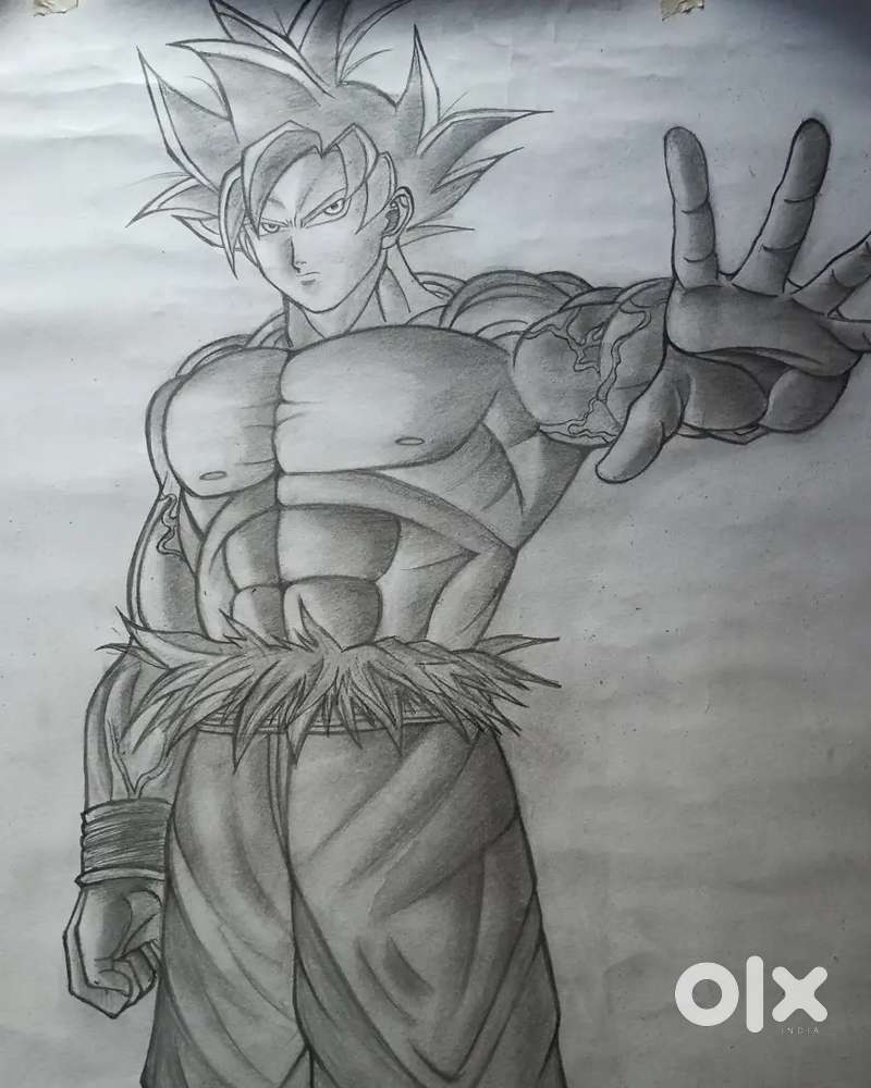 Drawing art animesketch