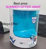 Dolphin RO water purifier July & August month off* Rs.4999