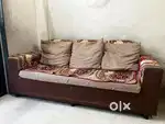 Sofa 3x2, Wadrobe, King Size bed with storage, Dressing table.