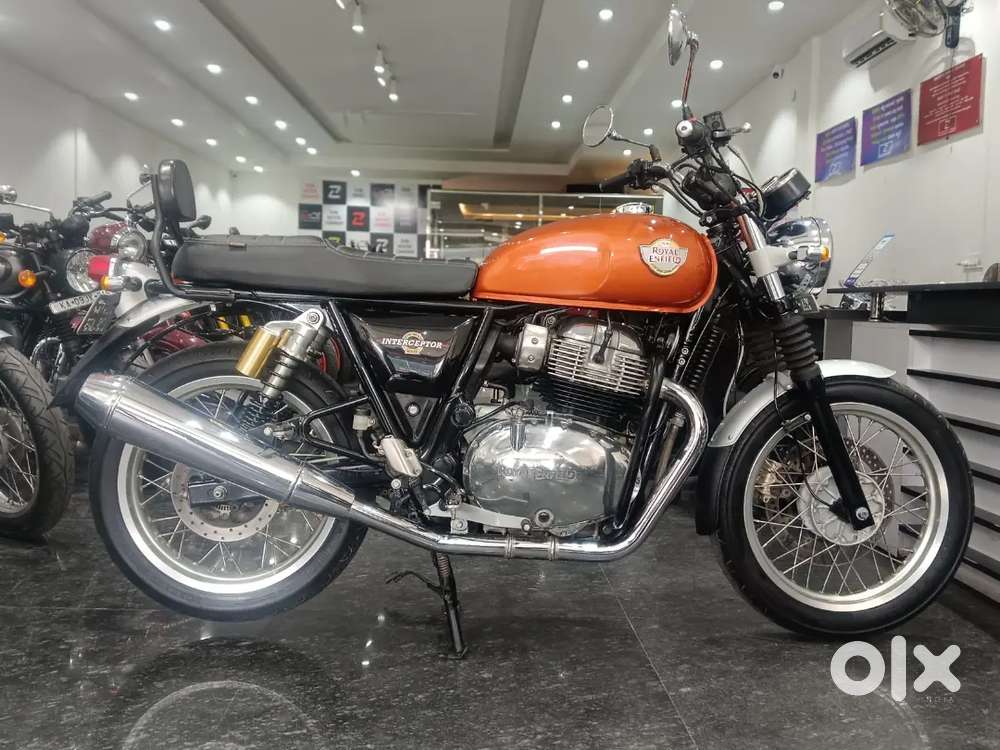 Royal Enfield Interceptor 650 single owner brand new condition