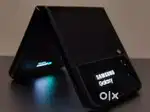 Samsung galaxy z flip 3 ( 24 aug ko bacho ne screen damage kar di hai