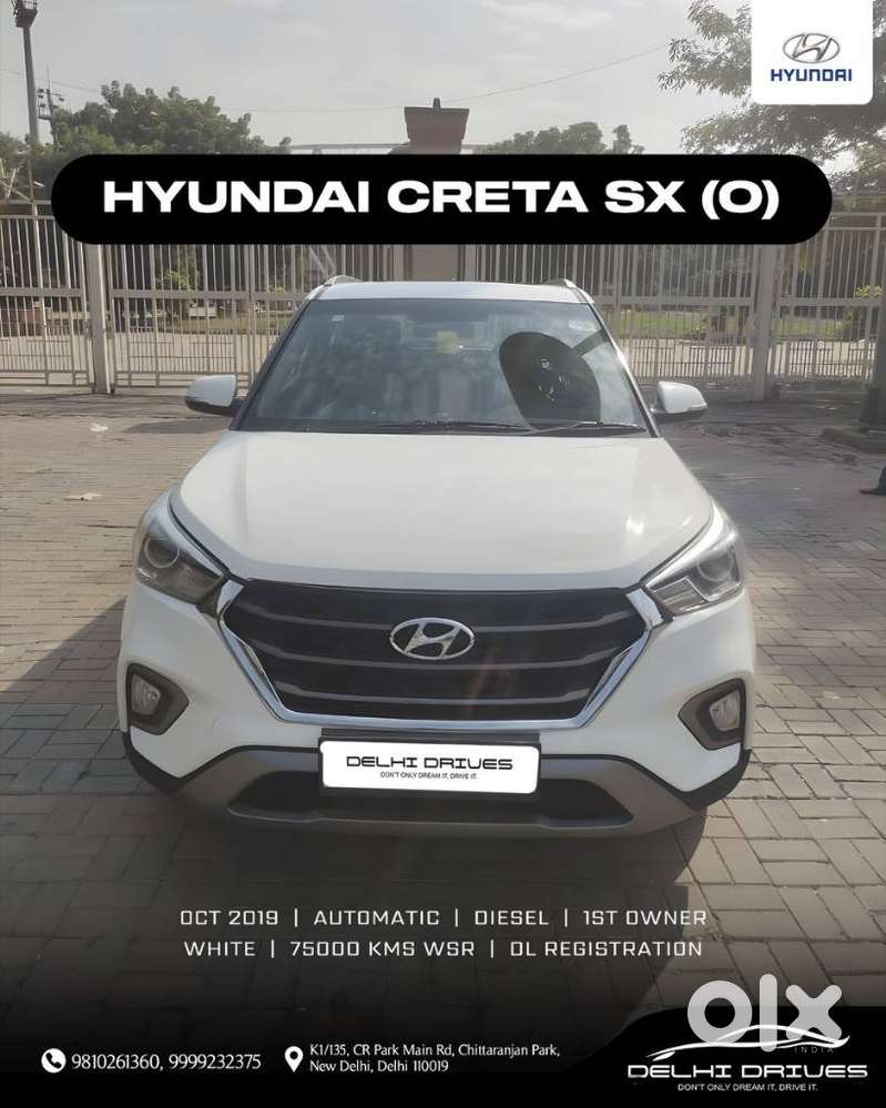 Hyundai Creta 1.6 SX Automatic Diesel, 2019, Diesel