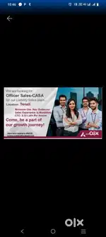 AXIS BANK ON ROLLL MARKETING JOBS IN TENALI BRANCH