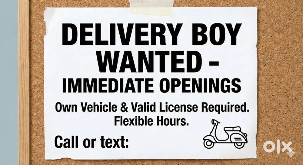 Delivery boy