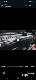 SOLWENT PRINTING MACHINE