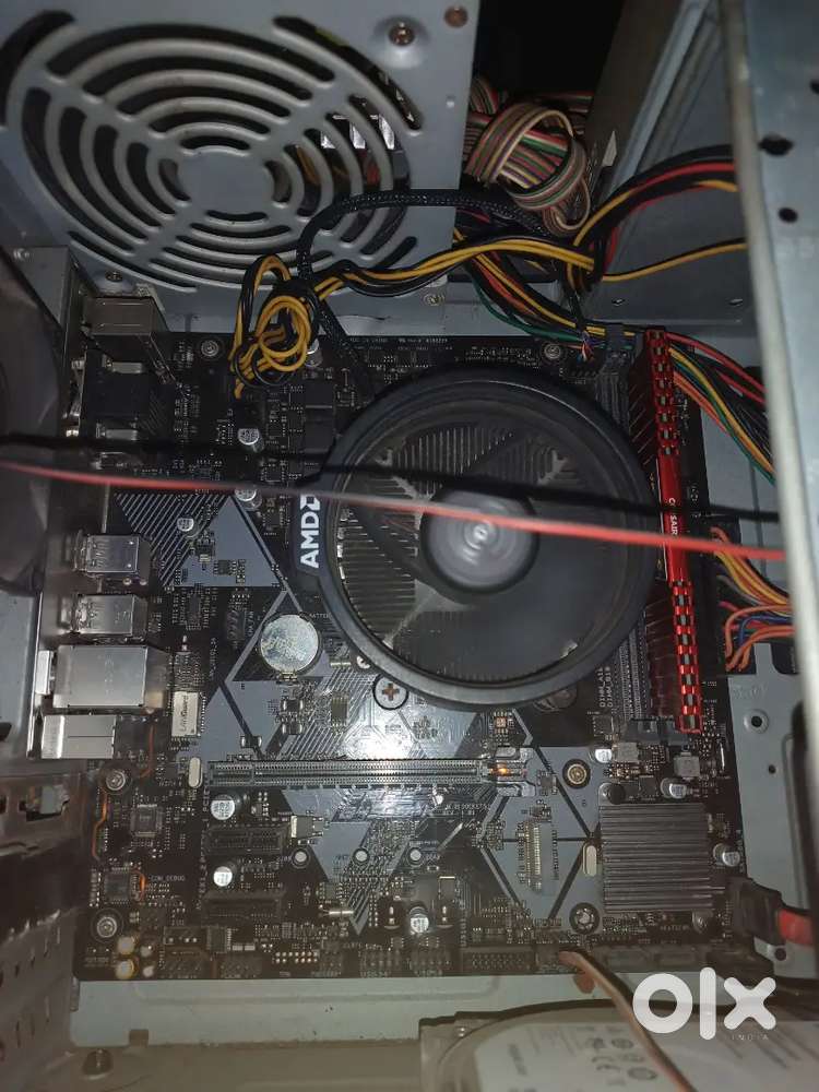Sell Ryzen 3 3200g with gigabyte b450 motherboard 120gb ssd full cpu
