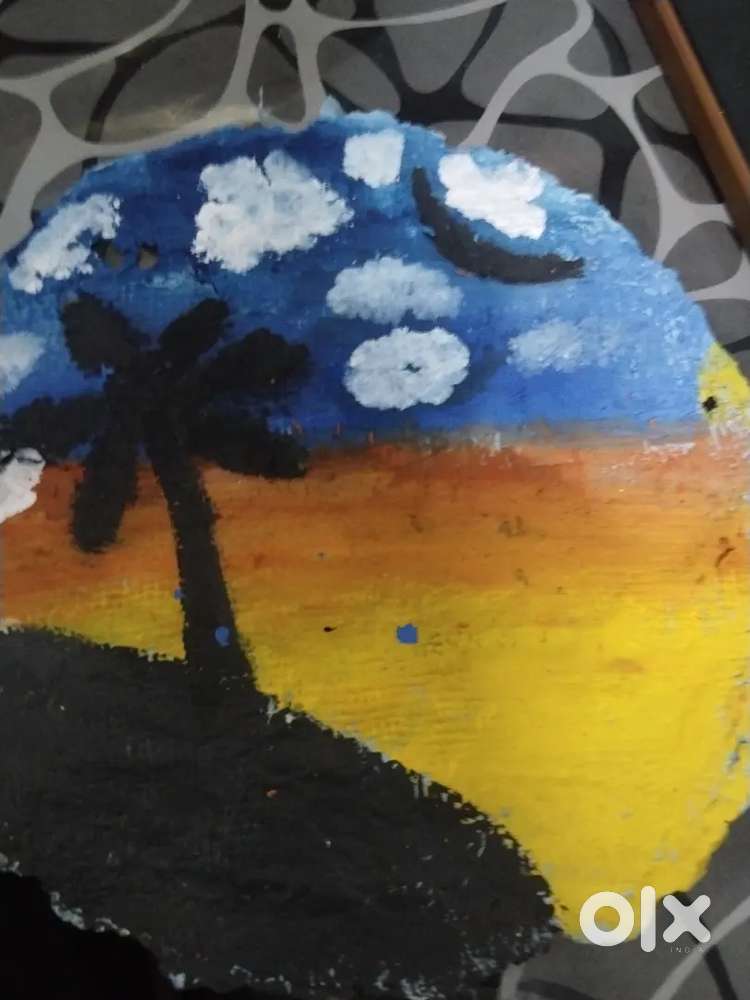 Landscape drawing.