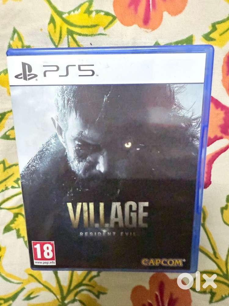Selling scratchless new ps5 resident evil village new disc