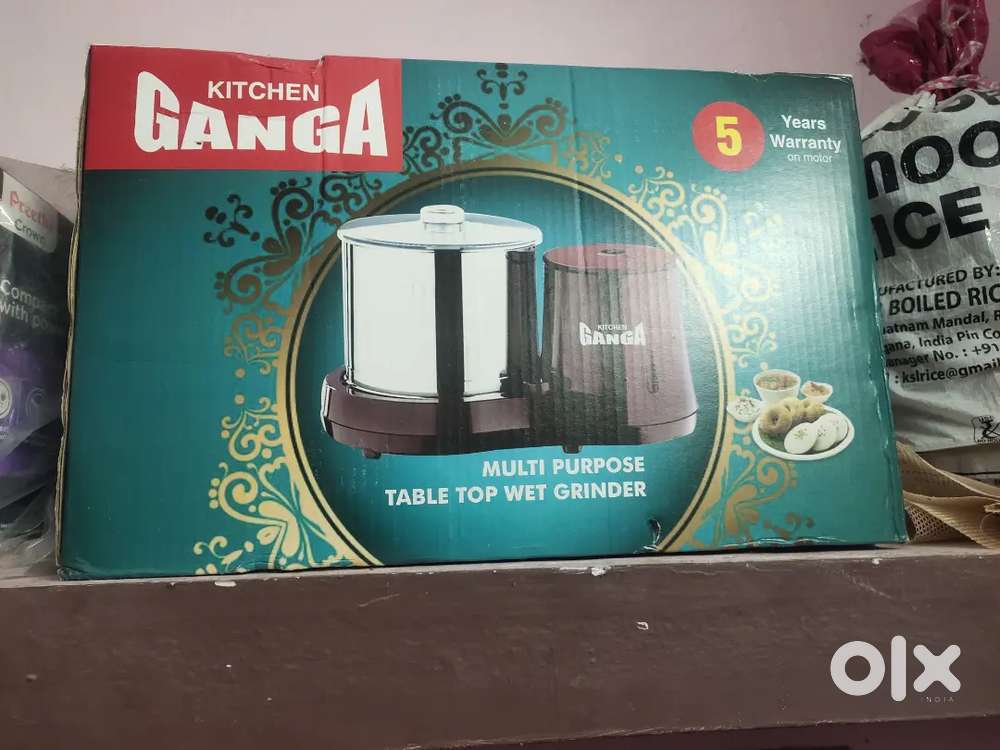 Ganga wet GRINDER super condition newly purchased