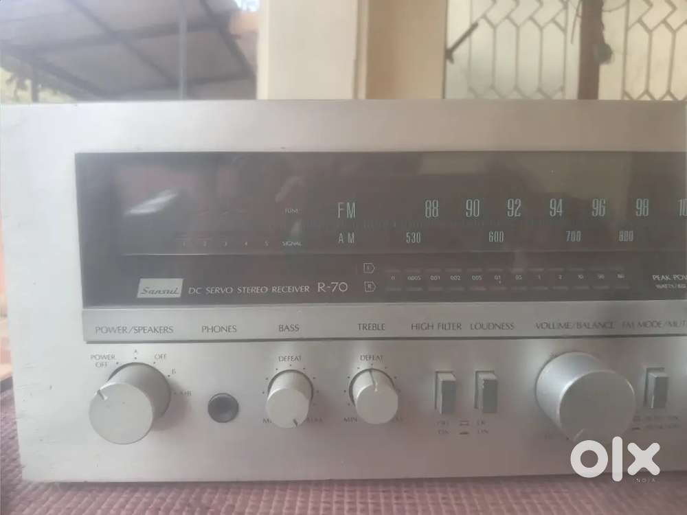 Sansui R-70  and  KENWOOD GE-600