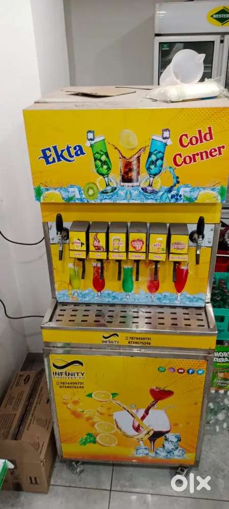 Soda Machine for Sale – Good Condition, Fully Working