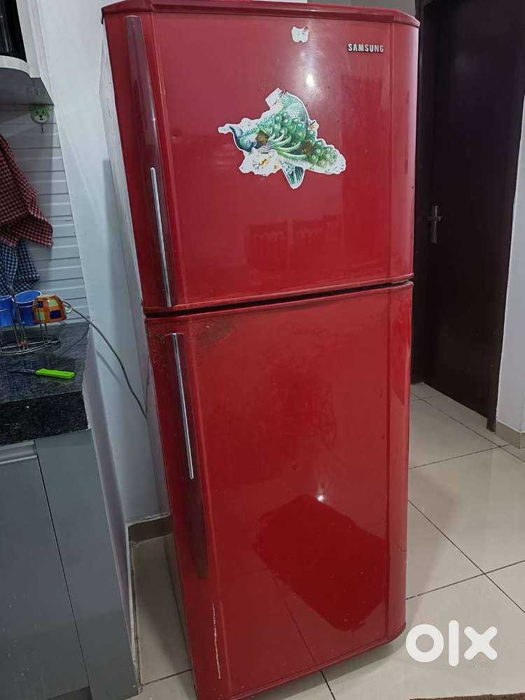 Double door fridge.