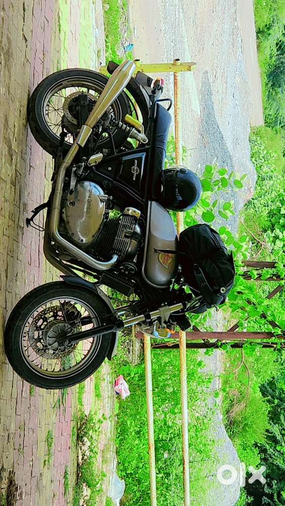 with exhaust fitted